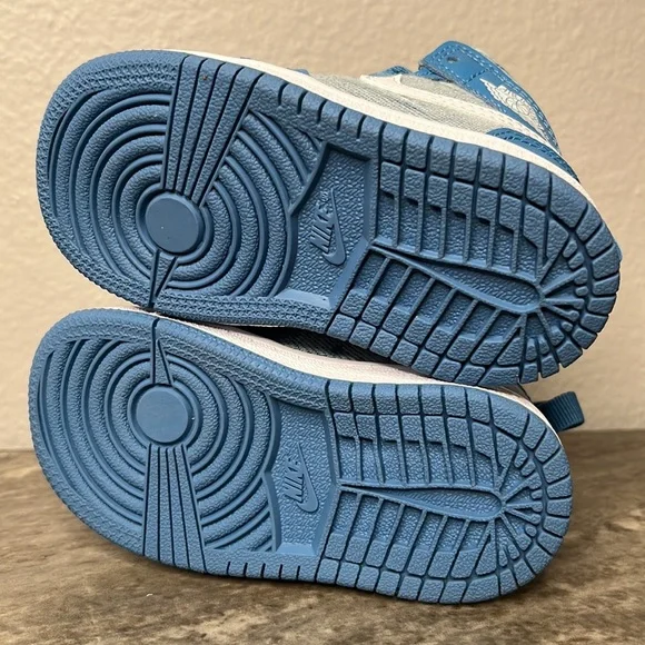 Nike Air Jordan 1 Mid Toddler Washed Denim 5C